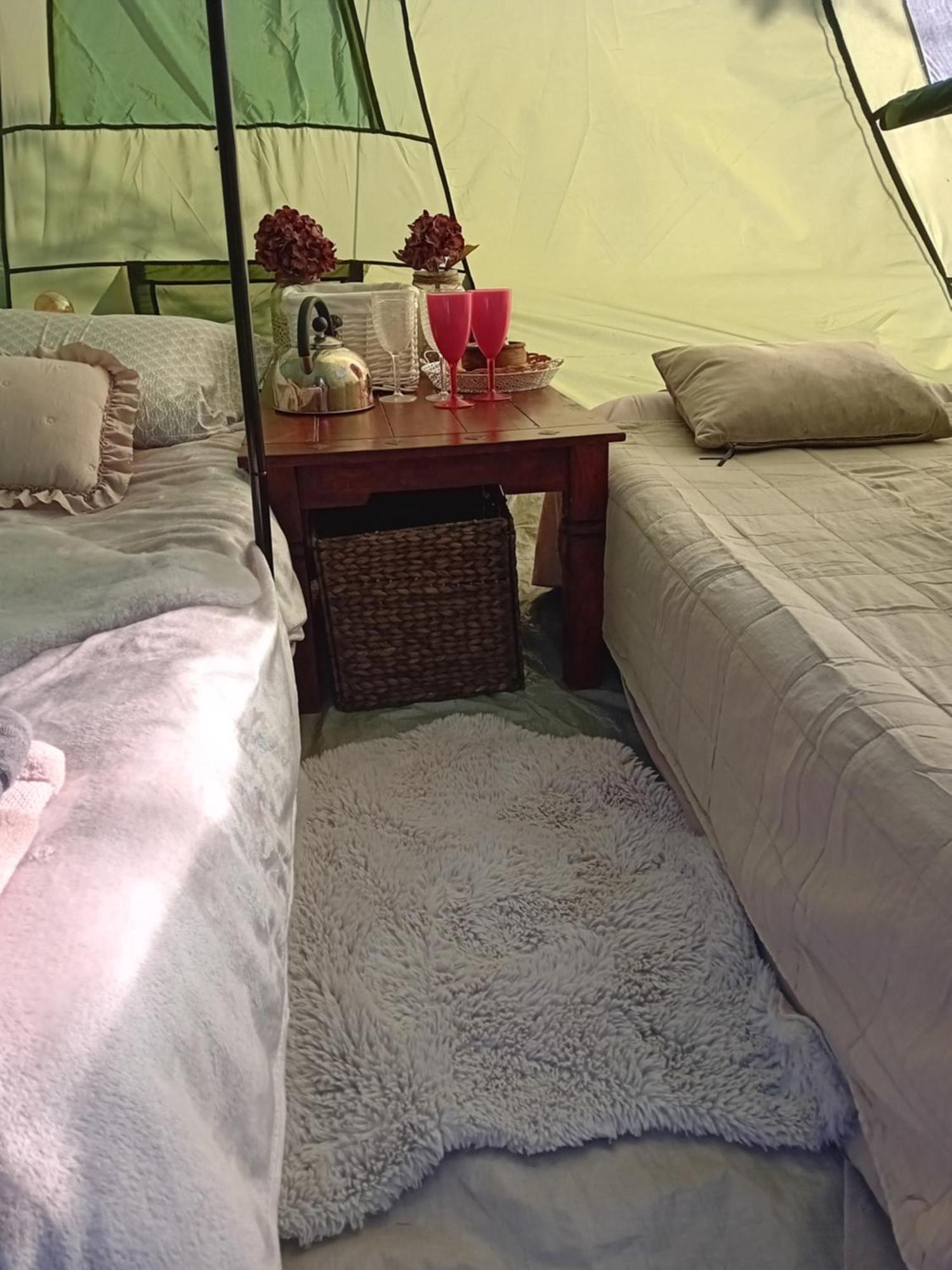 Indian Tent Tipi In Shared Lot And Shared Bathroom Mrse Kültér fotó