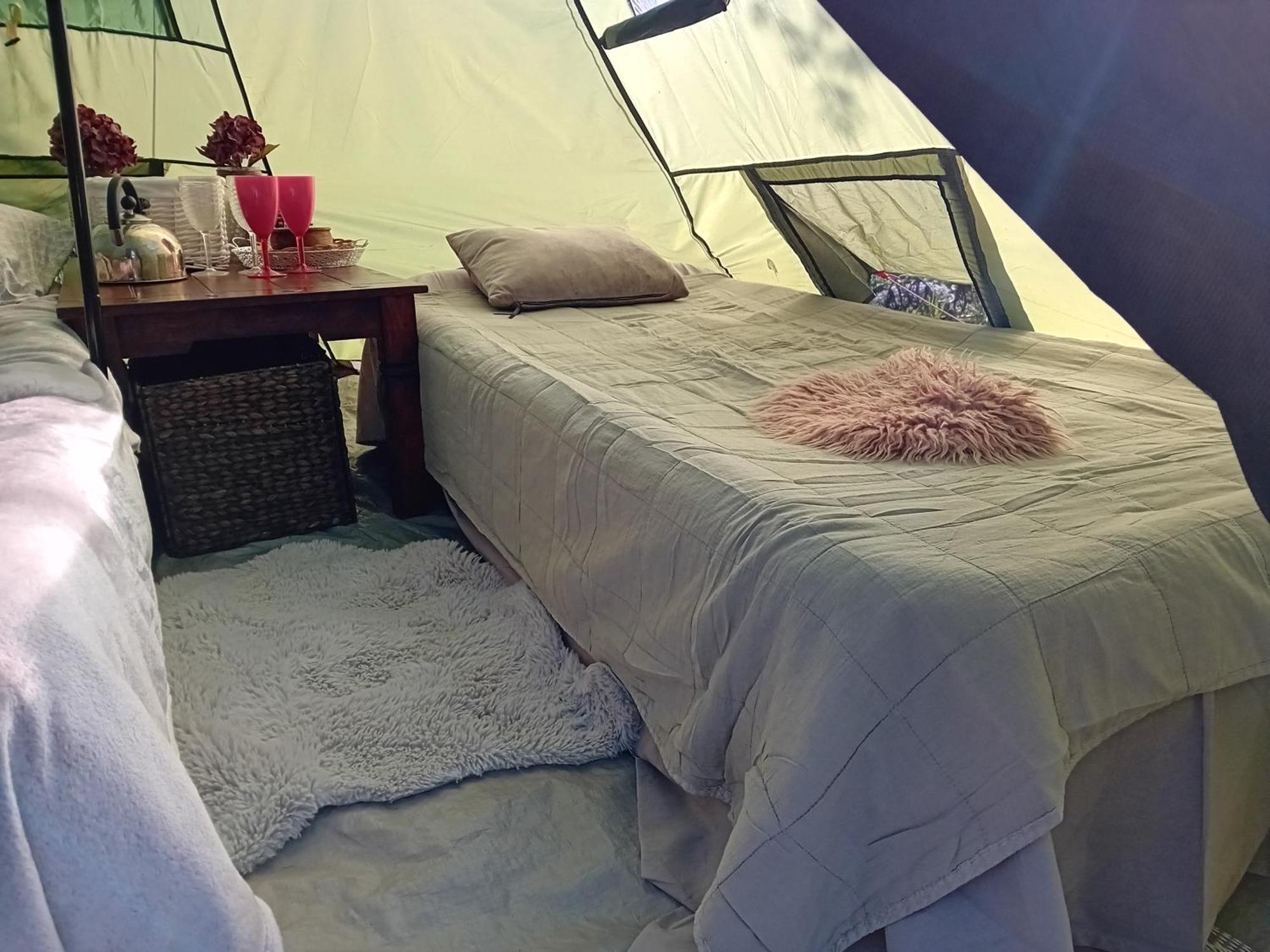 Indian Tent Tipi In Shared Lot And Shared Bathroom Mrse Kültér fotó