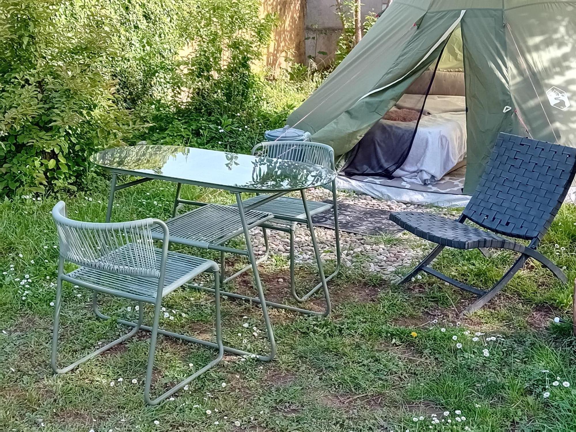 Indian Tent Tipi In Shared Lot And Shared Bathroom Mrse Kültér fotó