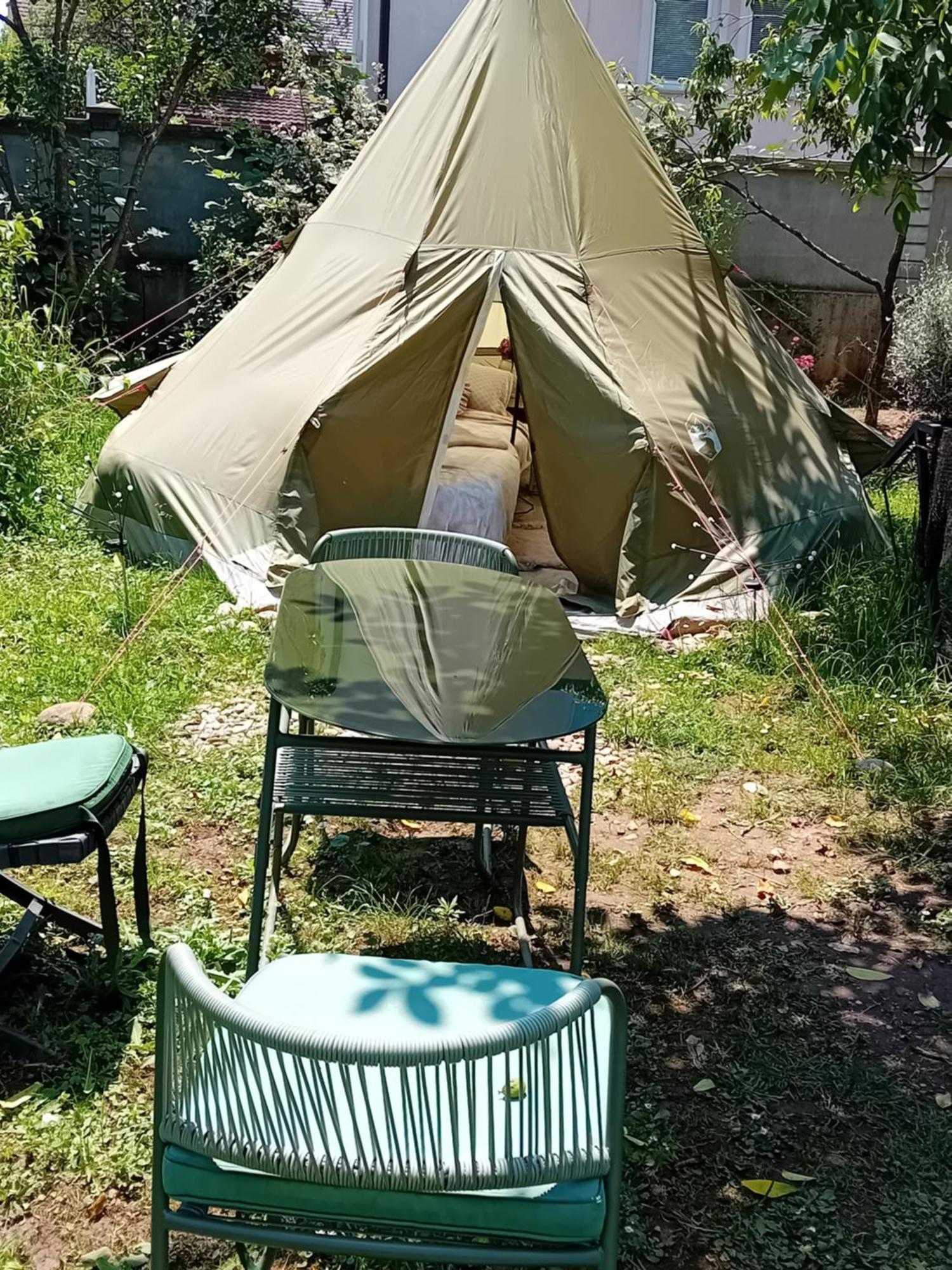 Indian Tent Tipi In Shared Lot And Shared Bathroom Mrse Kültér fotó